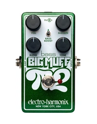 Electro-Harmonix Bass Big Muff Pi 2 Dual OP-AMP Analogue Fuzz / Distortion / Sustainer Pedal