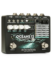 Electro-Harmonix Oceans 12 Dual Stereo Digital Reverb Pedal