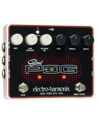 Electro-Harmonix Soul POG Overdrive / Octave Multi-Effect Pedal