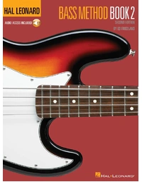 HAL LEONARD BASS METHOD BOOK 2 BK/OLA