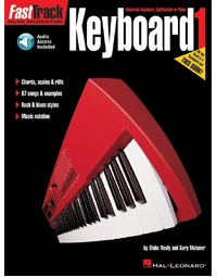 FastTrack Keyboard Method Book 1 Book / Online Audio