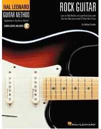 Hal Leonard Rock Guitar Method Book / Online Audio