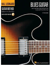 Hal Leonard Guitar Method Blues Guitar Book / Online Audio