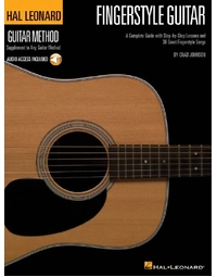 Hal Leonard Fingerstyle Guitar Method Book / Online Audio