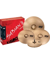 Sabian 45003XG B8X Performance Set Plus Cymbal Pack 14/16/18/20"