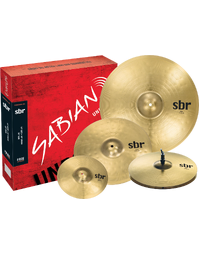 Sabian SBR Promotional Cymbal Pack 10" Splash / 14" Hi-Hats / 16" Crash / 20" Ride