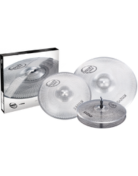 Sabian QTPC502 Quiet Tone Practice Cymbal Pack 13" Hi-Hats / 14" Crash / 18" Crash Ride