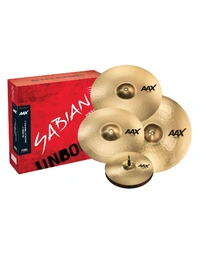 Sabian 25005XCPB AAX Promotional Cymbal Set 14/16/18/21"