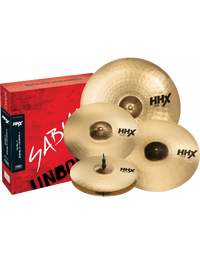 Sabian 15005XTMB HHX Performance Cymbal Set Brilliant Finish 14/16/18/21"