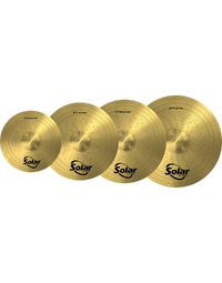 Sabian SOL5003G Solar Performance Plus Cymbal Pack 14" / 16" / 18" / 20"