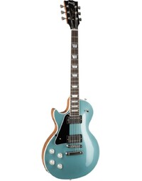 Gibson Les Paul Modern Left-Handed Faded Pelham Blue Top - LPM00LM3CH1