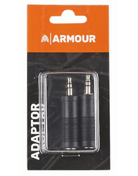 Armour ADAP1 1/4" to 1/8" Stereo Adaptor - 2 Pieces