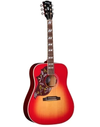 Gibson Hummingbird Standard Solid Spruce / Mahogany Left-Handed Dreadnought Acoustic w/ Pickup Cherry Sunburst - MCSSHBVCSL