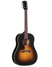 Gibson J-45 Special Solid Spruce / Mahogany Left-Handed Dreadnought Acoustic Guitar w/ Pickup Satin Vintage Sunburst - MCRS45SPCVSL