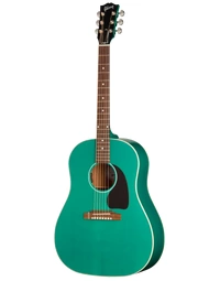 Gibson J-45 Standard Solid Spruce / Mahogany Dreadnought w/ Pickup Translucent Teal - MCRS45SG
