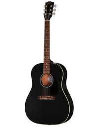 Gibson J-45 Special Solid Spruce / Mahogany Dreadnought Acoustic Guitar w/ Pickup Satin Ebony - MCRS45SPCEB
