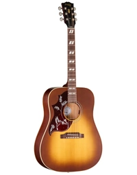 Gibson Hummingbird Special Solid Spruce / Mahogany Left-Handed Dreadnought w/ Pickup Satin Honey Burst - MCSSHBSPCHBL