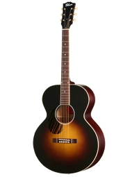 Gibson J-185 Century 12-Fret Solid Sitka / Mahogany Left-Handed Jumbo Acoustic Guitar Satin Vintage Sunburst - OCJB8512VSL