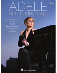 Adele For Piano Solo 3rd Edition