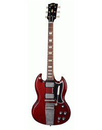 Gibson 1964 SG Standard With Maestro Vibrola Cherry Red Ultra Light Aged