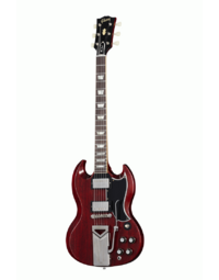 Gibson Custom Shop 60th Anniversary 1961 "Les Paul" SG Standard W/Sideways Vibrola Cherry Red - SGSR60THVOCHNSP1