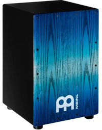 Meinl MCAJ100BK-PBF Headliner Series Snare Cajon Pacific Blue Fade