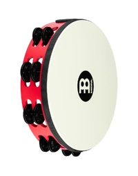 Meinl TAH2BK-R-TF 2 Rows Black Plated Steel Jingles Red