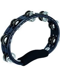 Meinl TMT1BK ABS Hand Held Tambourine with Steel Jingles in Black