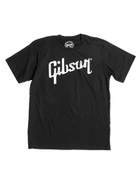 Gibson Distressed Logo Tee XXL - GA-BLKTXXL