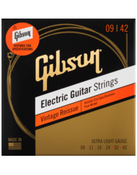 Gibson Vintage Reissue Electric Guitar Strings Ultra Light Gauge 9-42 - SEG-HVR9
