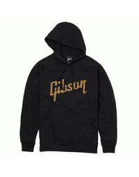 Gibson Logo Hoodie Black S - GA-LC-HDPOLGSM