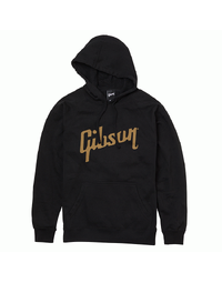 Gibson Logo Hoodie Black L - GA-LC-HDPOLGLG