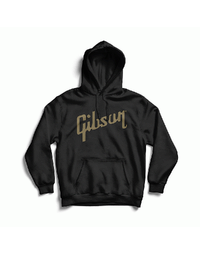 Gibson Logo Hoodie Black XS - GA-LC-HDPOLGXS