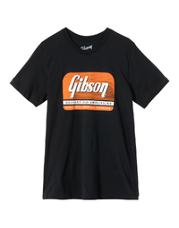 Gibson Guitars And Amplifiers Tee Black Medium - GA-TEE-GAMP-BLK-MD