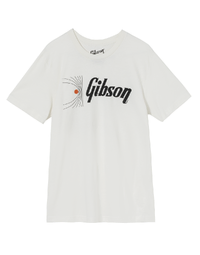 Gibson Soundwave Tee White 2XL - GA-TEE-SDWV-WHT-2X