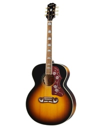 Epiphone Inspired by Gibson J-200 Jumbo Acoustic Guitar Aged Vintage Sunburst Gloss - IGMTJ200AVSGH1