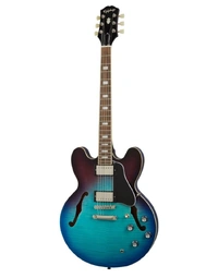 Epiphone ES-335 Figured Semi-Hollowbody Blueberry Burst - EIES335FBBBNH1