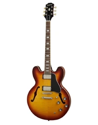 Epiphone ES-335 Figured Semi-Hollowbody Raspberry Tea Burst - EIES335FRTBNH1