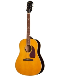 Epiphone J-45 Studio Solid Top Dreadnought Acoustic Guitar w/ Pickup Natural - EAS45ANNH1
