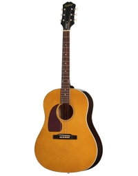 Epiphone J-45 Studio Solid Top Left-Handed Dreadnought Acoustic Guitar w/ Pickup Natural - EAS45ANNH1L