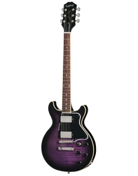 Epiphone Inspired By Les Paul Special Double Cut Figured Dark Purple Burst - EILSDFPBNH1