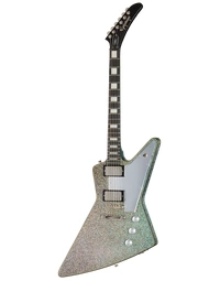 Epiphone Lzzy Hale Signature Explorer Custom Black Diamond Holograph Sparkle - EILHEXDSNH