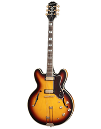 Epiphone Sheraton Frequensator Thinline Semi-Hollowbody Vintage Sunburst - EOSHVSGHR