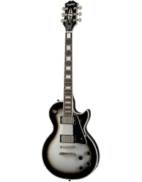 Epiphone Les Paul Custom Silver Burst - EILPCSBNH3