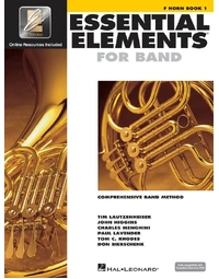 Essential Elements For Band Book 1 F Horn Book / Online Media (EEi)
