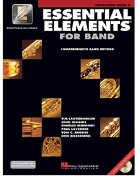 Essential Elements For Band Book 2 Conductor Book / Online Media (EEi)