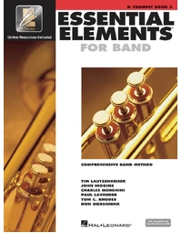 Essential Elements For Band Book 2 Trumpet Book / Online Media (EEi)