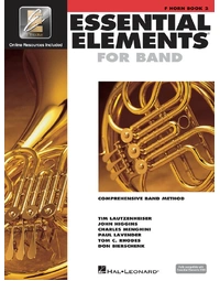Essential Elements For Band Book 2 F Horn Book / Online Media (EEi)