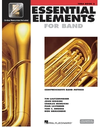 Essential Elements For Band Book 2 Tuba BC Book / Online Media (EEi)