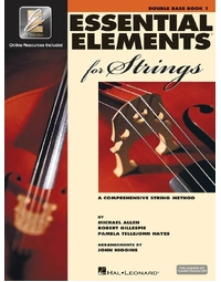 Essential Elements For Strings Book 1 Double Bass Book / Online Media (EEi)